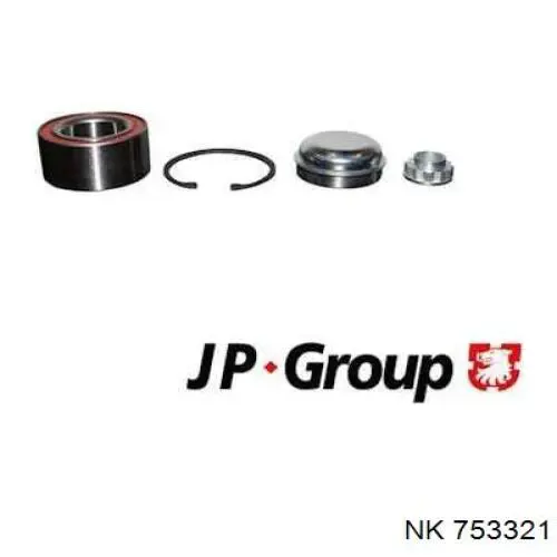 Комплект подшипника ступицы колеса NK 753321 цена, от 18.72 USD
