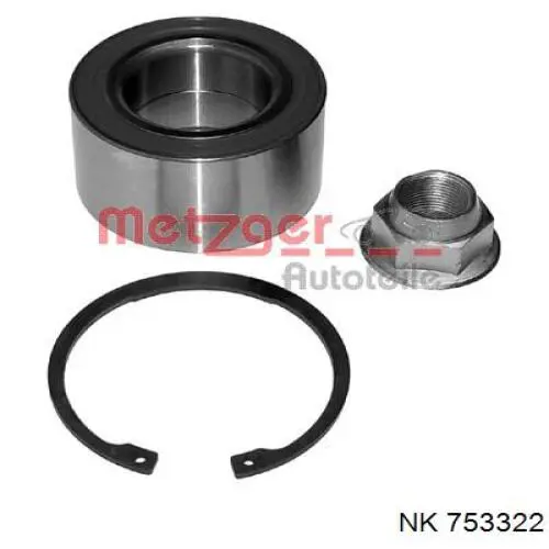 Подшипник ступицы пер/зад NK 753322 цена, от 30.18 USD