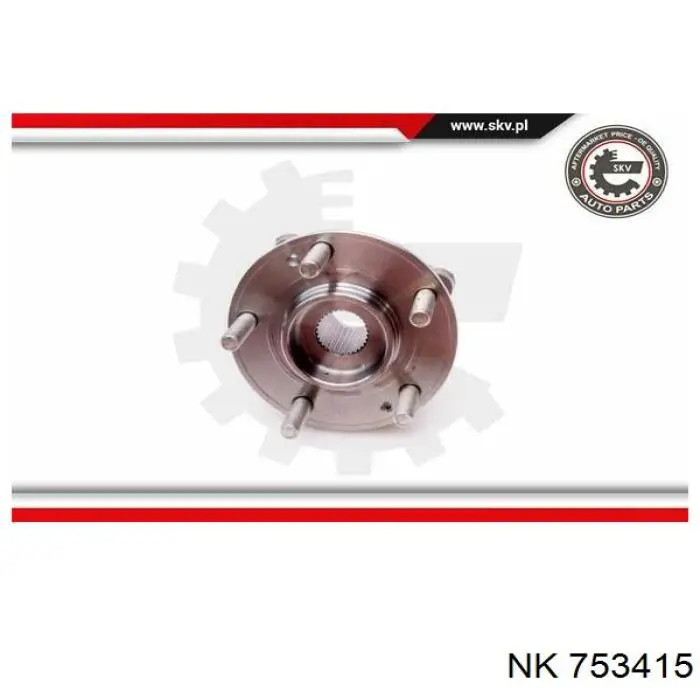 Купить 753415 NK Ступица переднего колеса