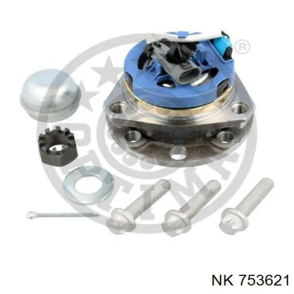 Ступицы передних колес NK 753621 цена, от 48.75 USD
