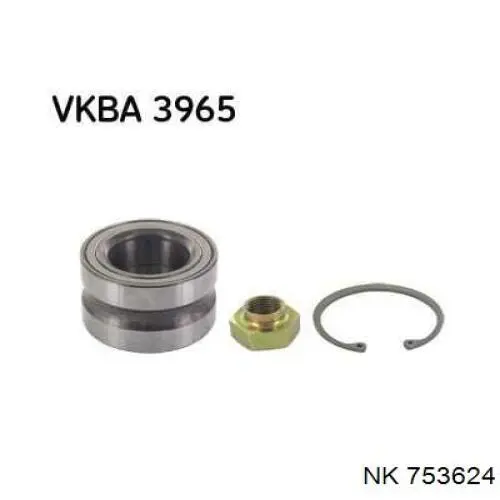 Комплект подшипника ступицы колеса NK 753624 цена, от 16.03 USD