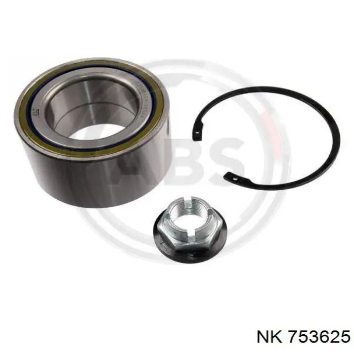 Комплект подшипника ступицы колеса NK 753625 цена, от 23.12 USD