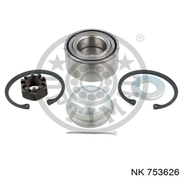 Купить 753626 NK Подшипник передней ступицы