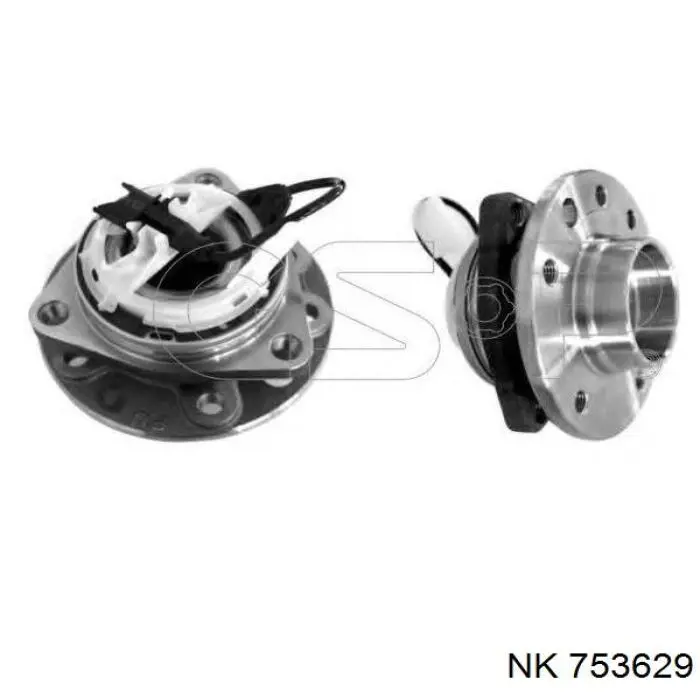 Ступица (передняя) NK 753629