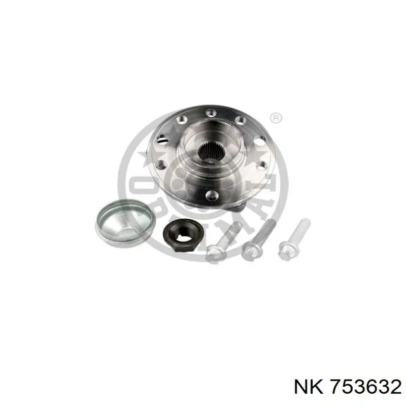 Ступица (передняя) NK 753632