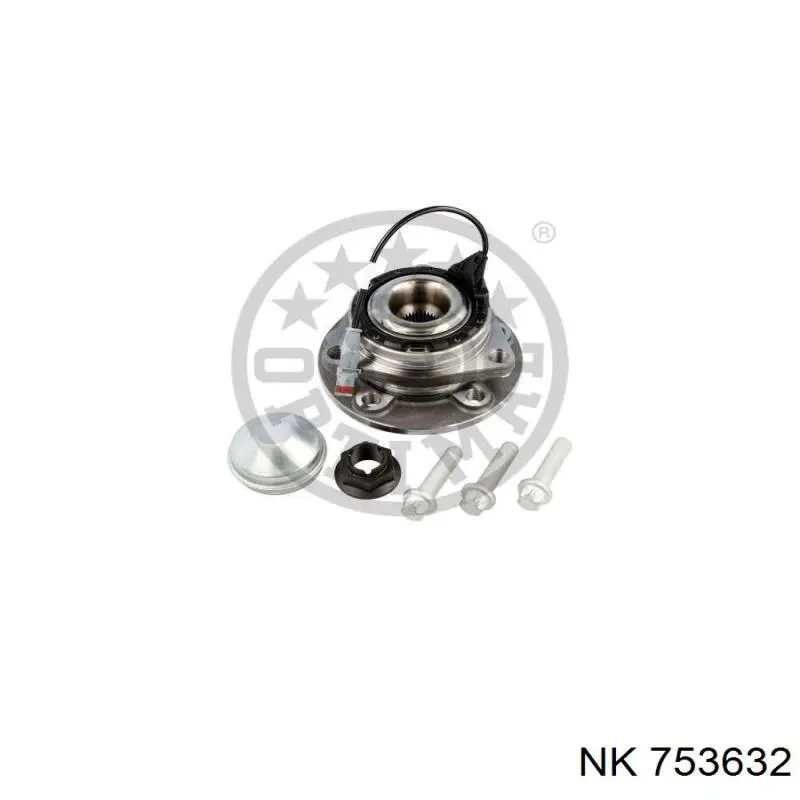 Передняя ступица 753632 NK
