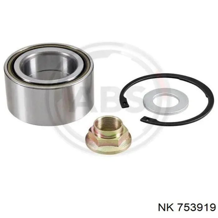 Комплект подшипника ступицы колеса NK 753919 цена, от 24.87 USD