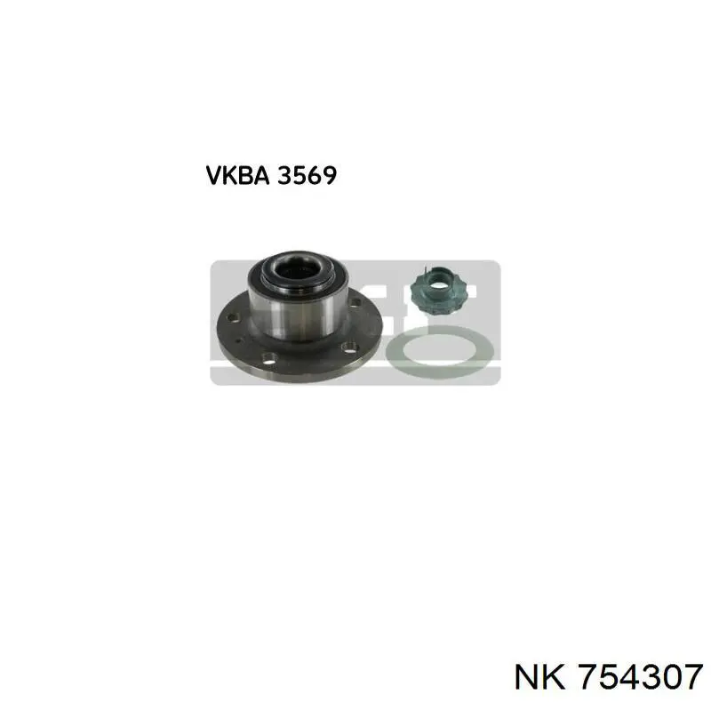 Купить 754307 NK Ступица переднего колеса