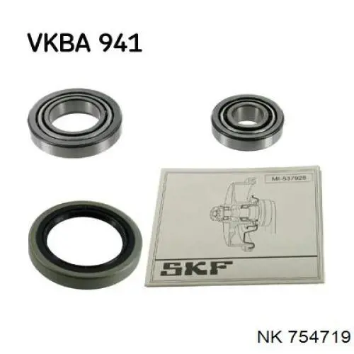 Купить 754719 NK Подшипник передней ступицы