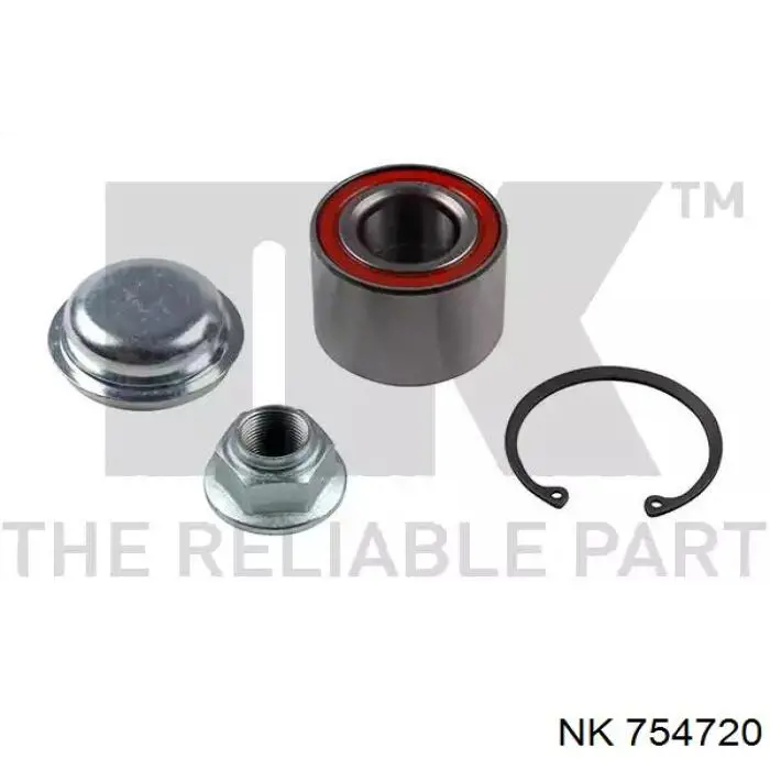 Комплект подшипника ступицы колеса NK 754720 цена, от 12.55 USD