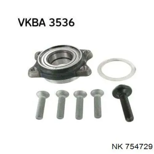 Подшипник ступицы пер/зад NK 754729 цена, от 33.64 USD