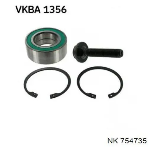 Комплект подшипника ступицы колеса NK 754735 цена, от 30.75 USD