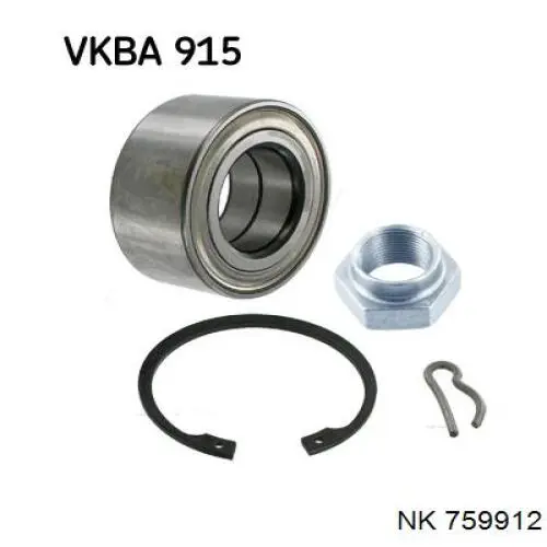 Подшипник ступицы 759912 NK