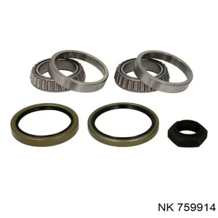 Комплект подшипника ступицы колеса NK 759914 цена, от 22.37 USD