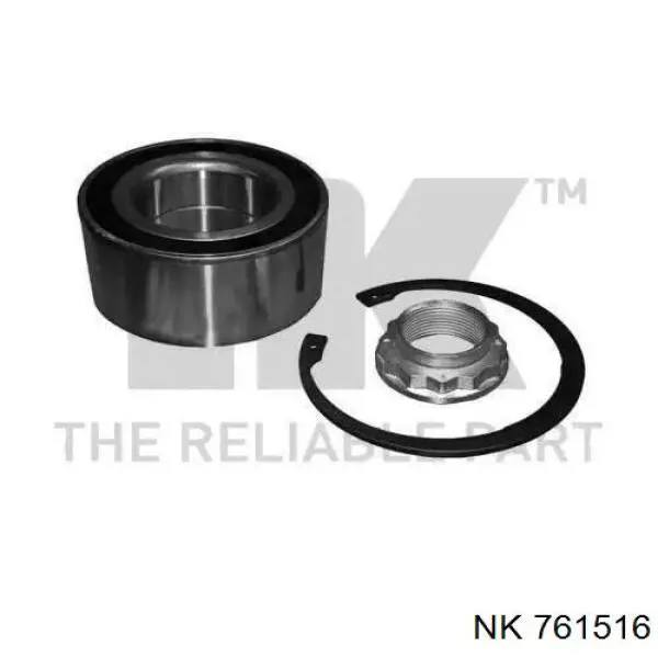 761516 NK Подшипник ступицы передней и задней