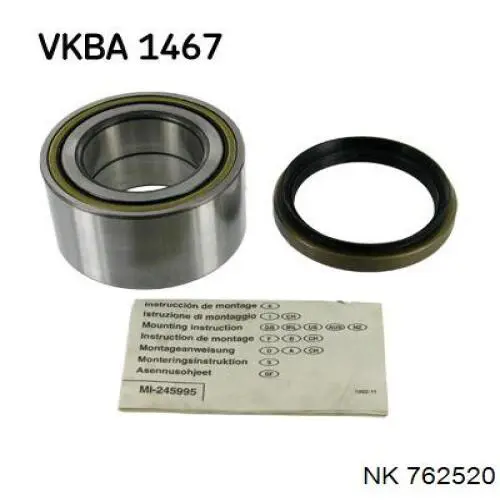 Подшипники задней ступицы NK 762520 цена, от 14.44 USD