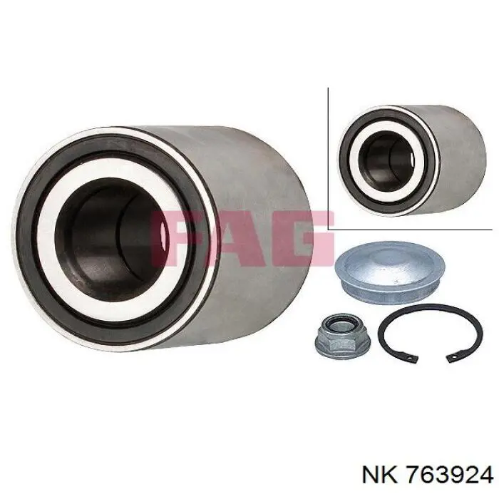 4321000QAD RENAULT Cojinete de rueda original y equivalente