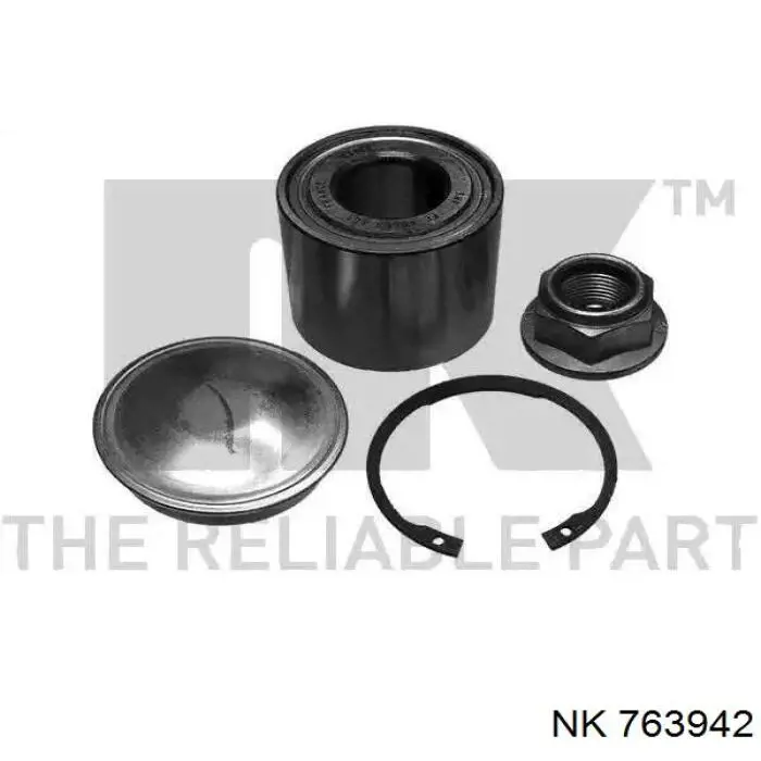 763942 NK Подшипник ступицы задней