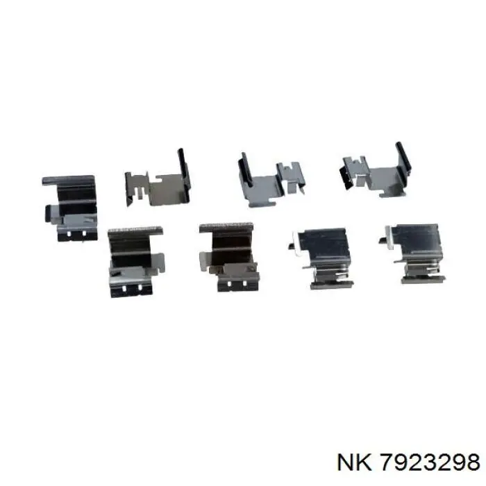 Комплект пружинок крепления дисковых колодок задних NK 7923298