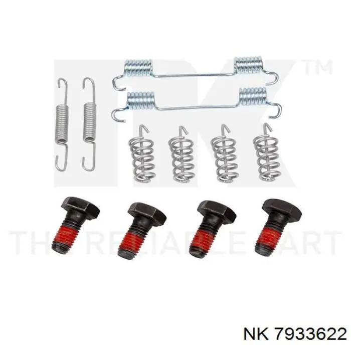 Ремонтный комплект ручника NK 7933622 цена, от 5.98 USD
