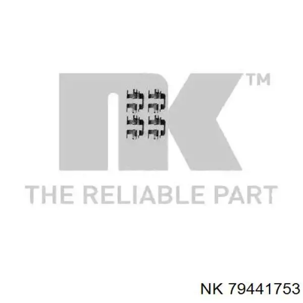 Комплект пружинок крепления дисковых колодок задних NK 79441753
