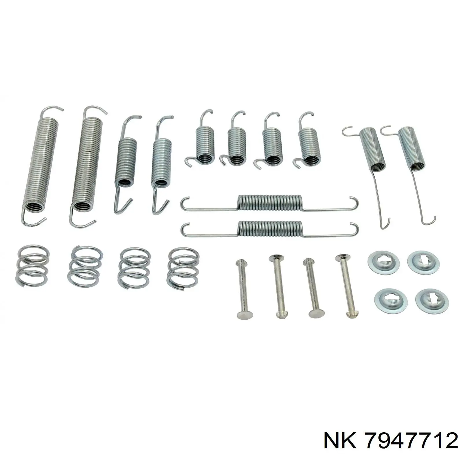Установочный комплект задних барабанных колодок NK 7947712 цена, от 7.67 USD