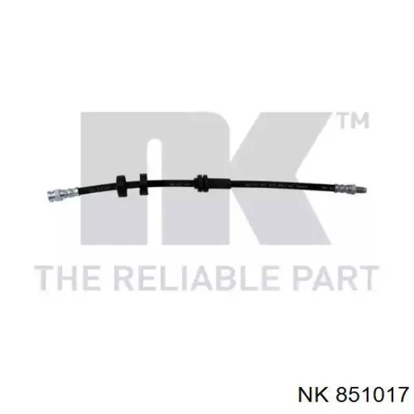 Шланг тормозной передний 851017 NK