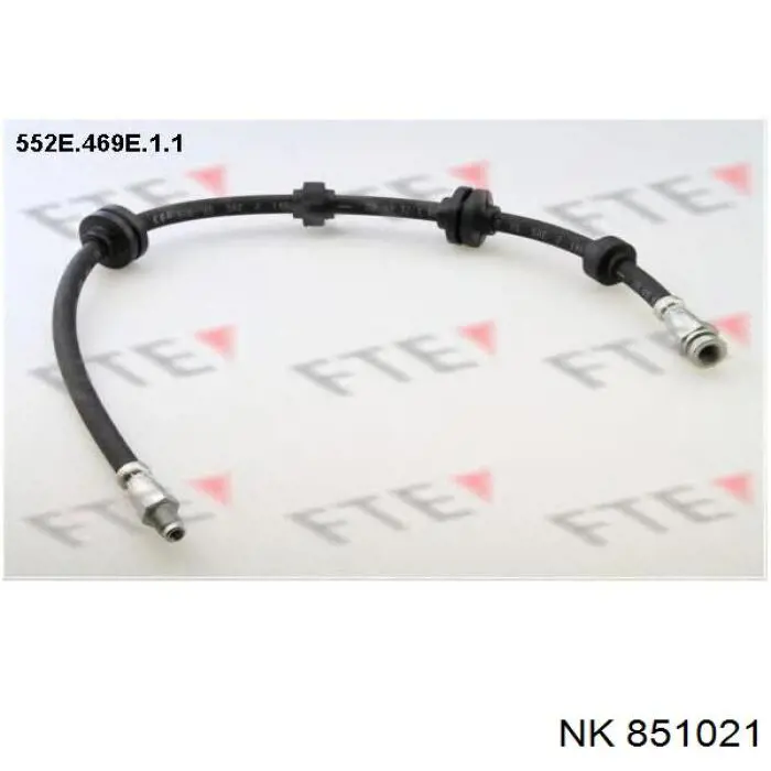 Шланг тормозной передний 60651554 Fiat/Alfa/Lancia