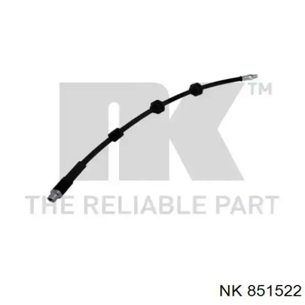 851522 NK шланг тормозной передний
