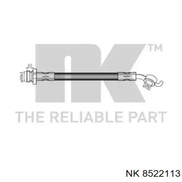 Latiguillo de freno delantero 8522113 NK