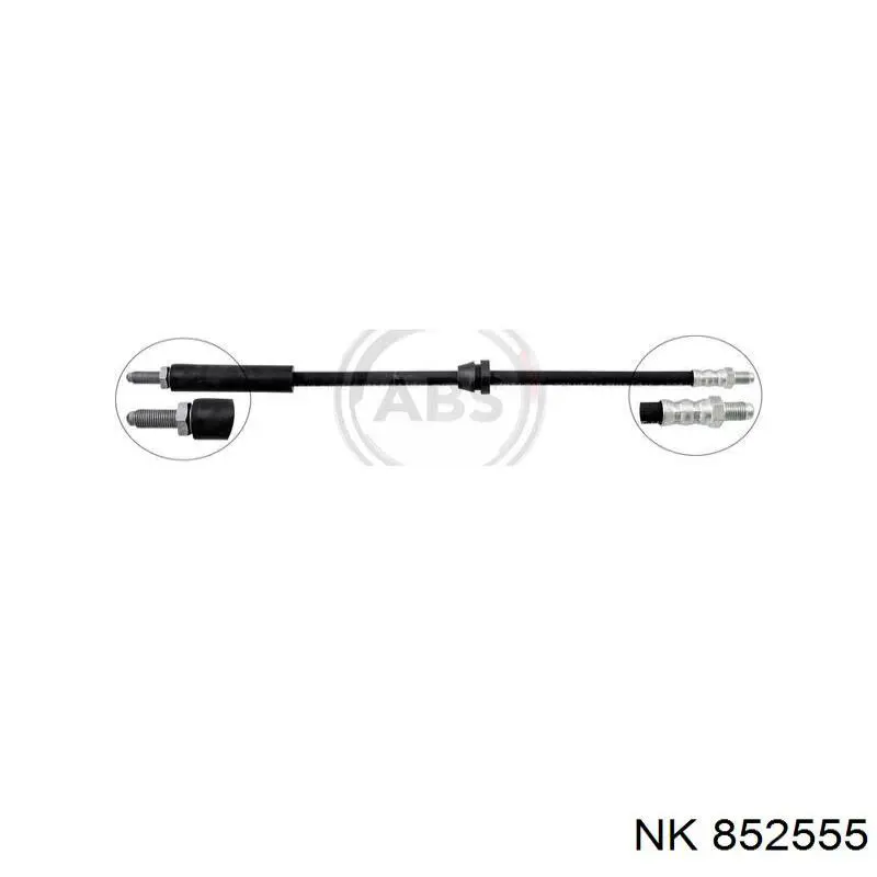 Купить 852555 NK Шланг тормозной передний