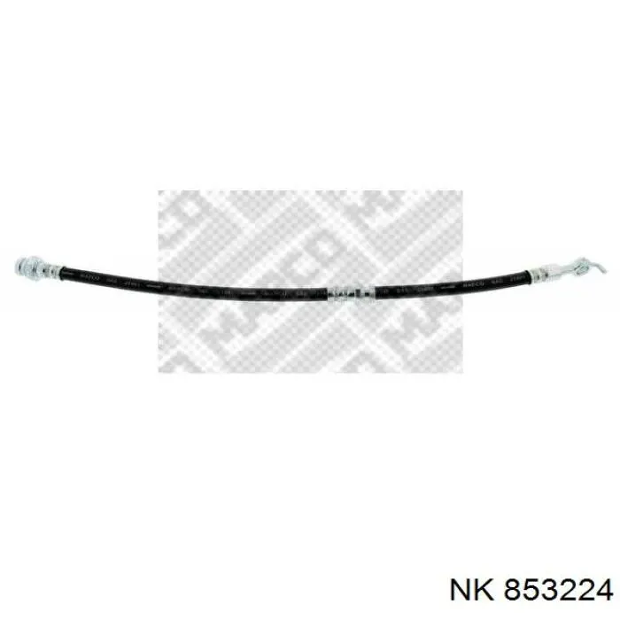 853224 NK Гибкая тормозная трубка передняя