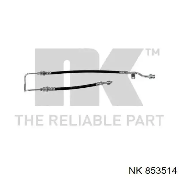 Шланг тормозной передний, левый NK 853514 цена, от 26.40 USD