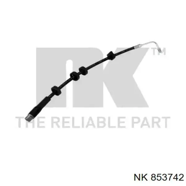 Шланг тормозной передний левый 853742 NK