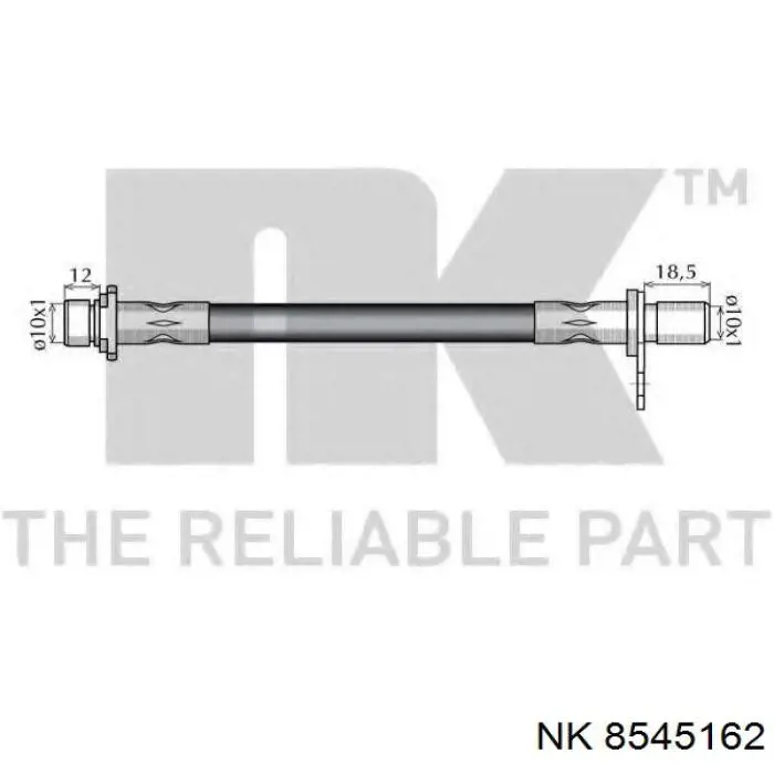 Купить T83110 Brembo Шланг тормозной передний, правый