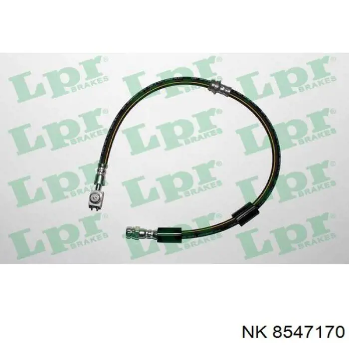 6T48617 LPR Гибкая тормозная трубка передняя