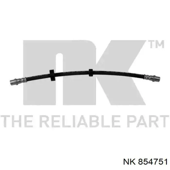 Шланг тормозной передний 854751 NK