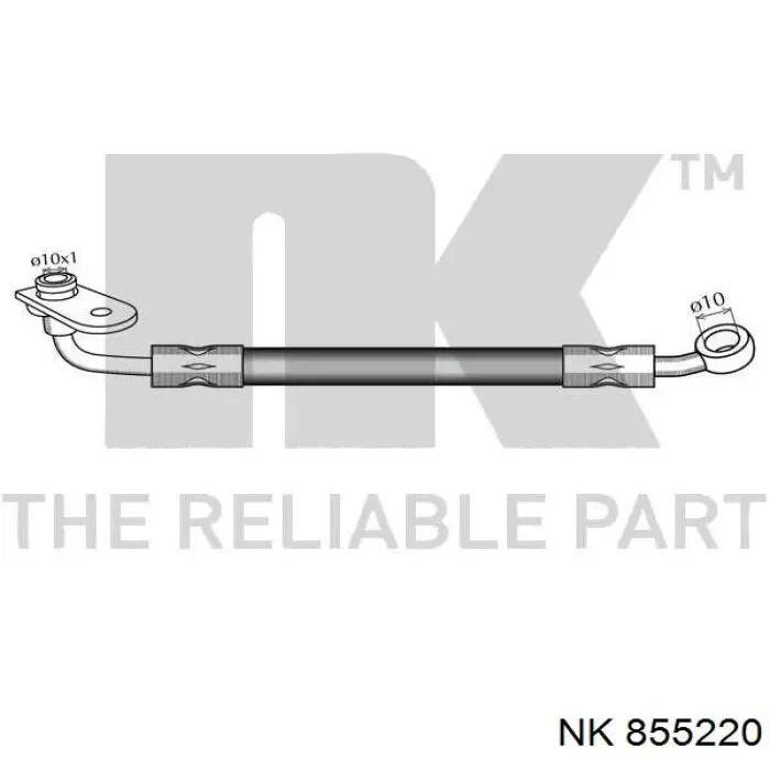 Тормозной шланг K&K FT0085 цена, от 25.24 USD