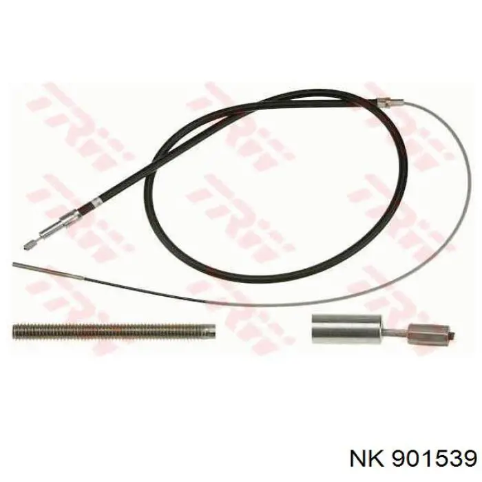 Трос ручного тормоза задний NK 901539 цена, от 8.52 USD