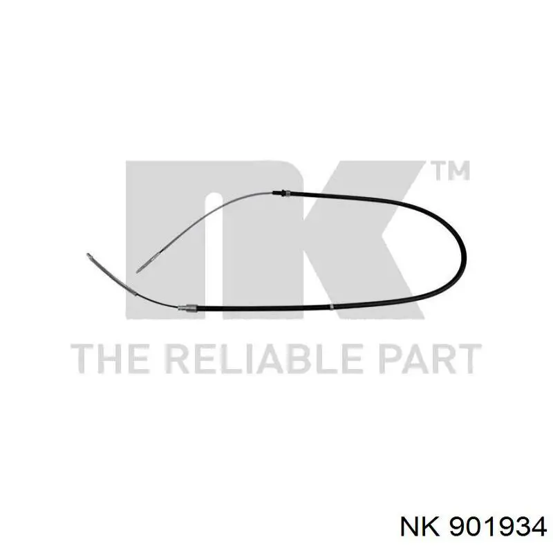 Трос ручного тормоза задний NK 901934 цена, от 9.80 USD