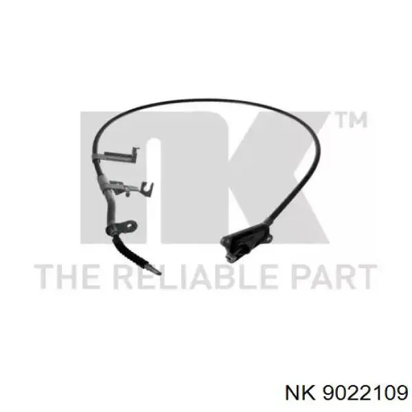 9022109 NK cabo do freio de estacionamento traseiro esquerdo
