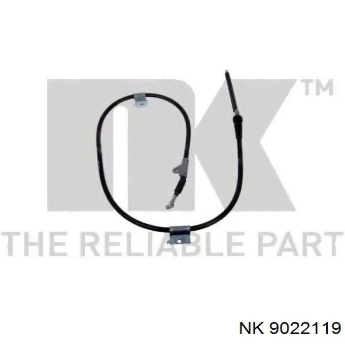 Трос ручного тормоза задний NK 9022119 цена, от 27.56 USD
