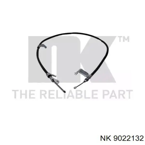 Трос стояночного тормоза задний правый NK 9022132 цена, от 29.67 USD