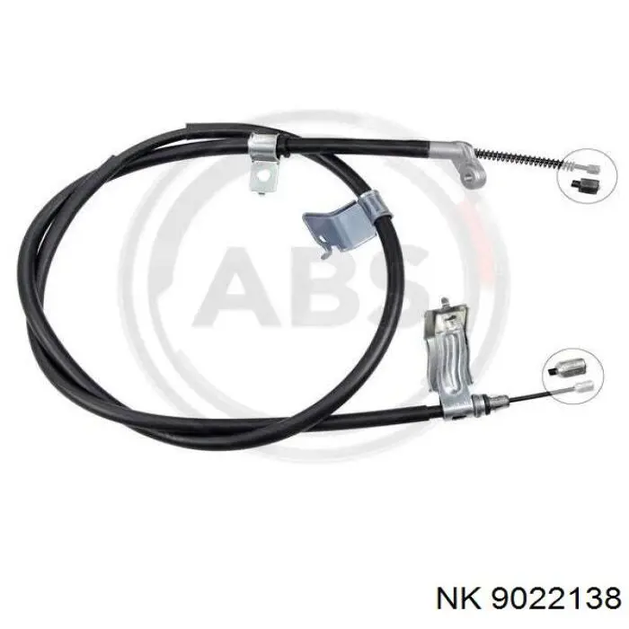 Трос стояночного тормоза задний правый NK 9022138 цена, от 24.95 USD