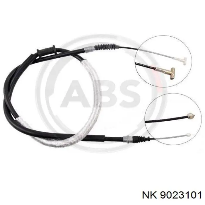 Трос ручного тормоза задний NK 9023101 цена, от 9.06 USD