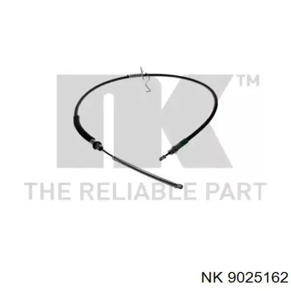 9025162 NK cabo do freio de estacionamento traseiro esquerdo