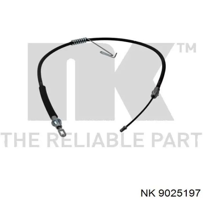 Трос ручного тормоза задний NK 9025197 цена, от 29.66 USD