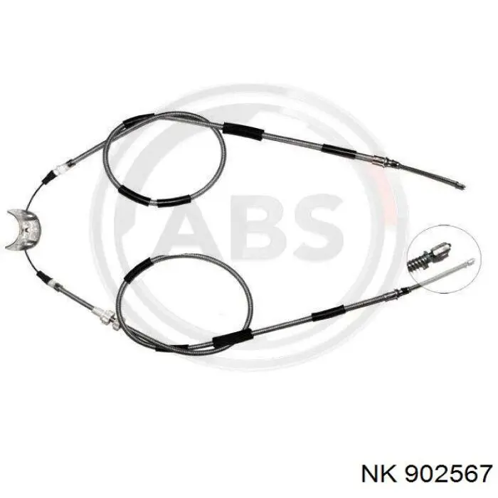 Купить 902567 NK Тормоз стояночный