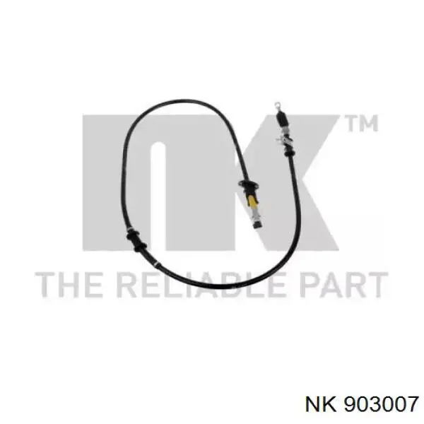 Трос ручного тормоза задний NK 903007 цена, от 16.80 USD