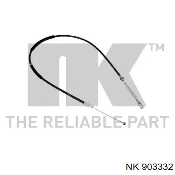 903332 NK Трос стояночного тормоза передний